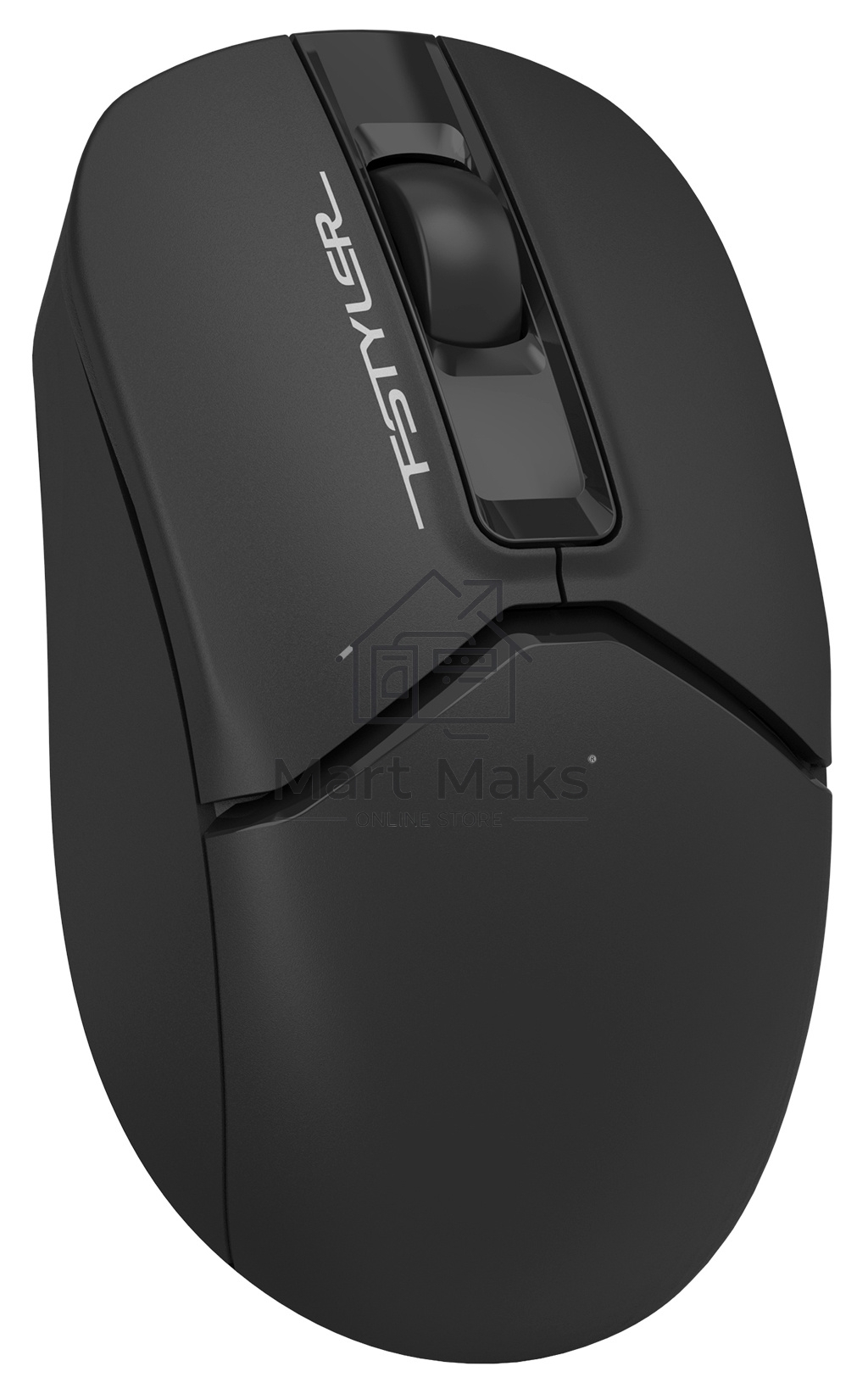 Мышь беспроводная A4Tech Fstyler FB12 черный, 1200 dpi, радиоканал, Bluetooth, USB, кнопки - 3