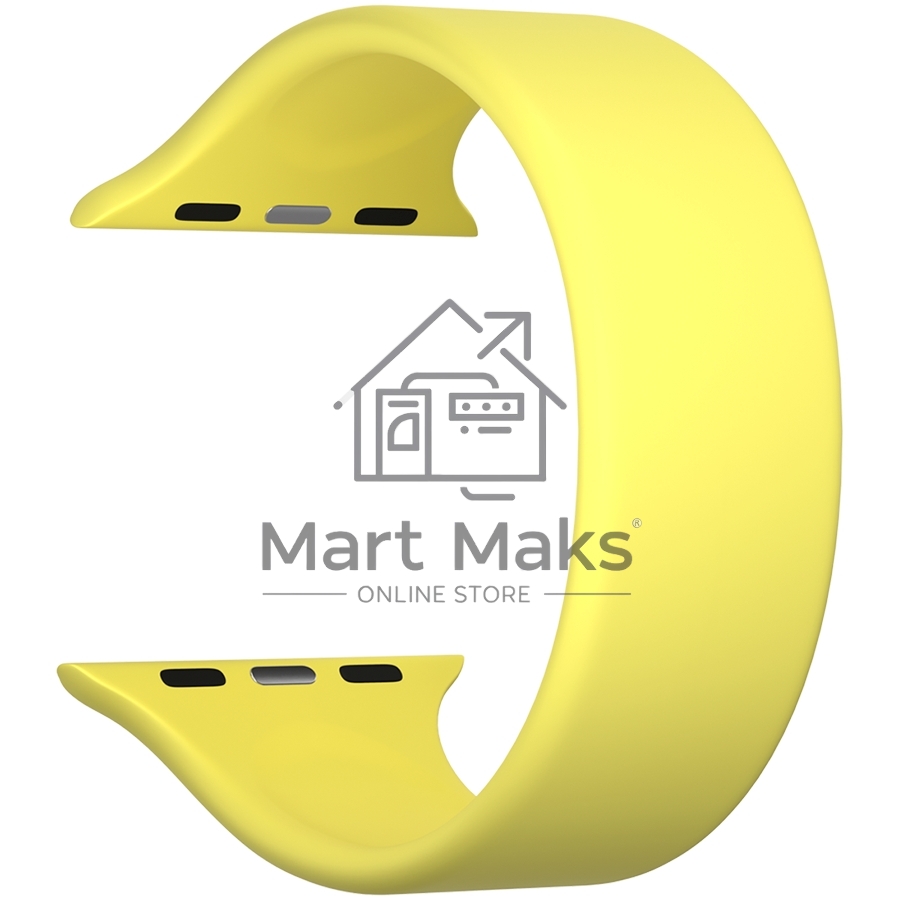 Силиконовый ремешок для Apple Watch 42/44 mm LYAMBDA ATRIA DSJ-23-44-YL Yellow