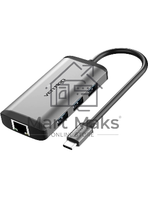 Мультифункциональный хаб Vention USB Type C 6 в 1 (CNCHB)