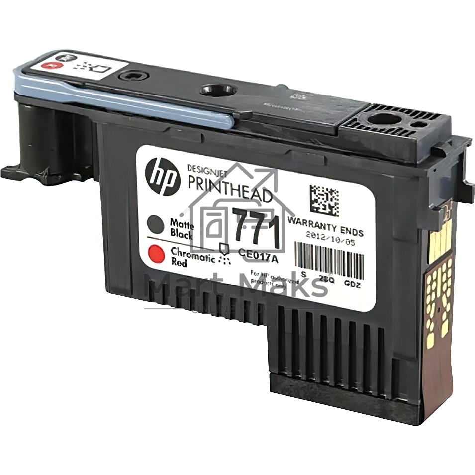 Картридж струйный HP CE017A черный матовый/хроматический красный печатающая головка для HP DJ Z6200