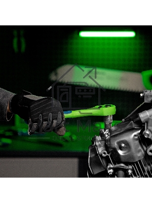 Ключ трещотка Сибртех двухкомпонентная рукоятка 1/2