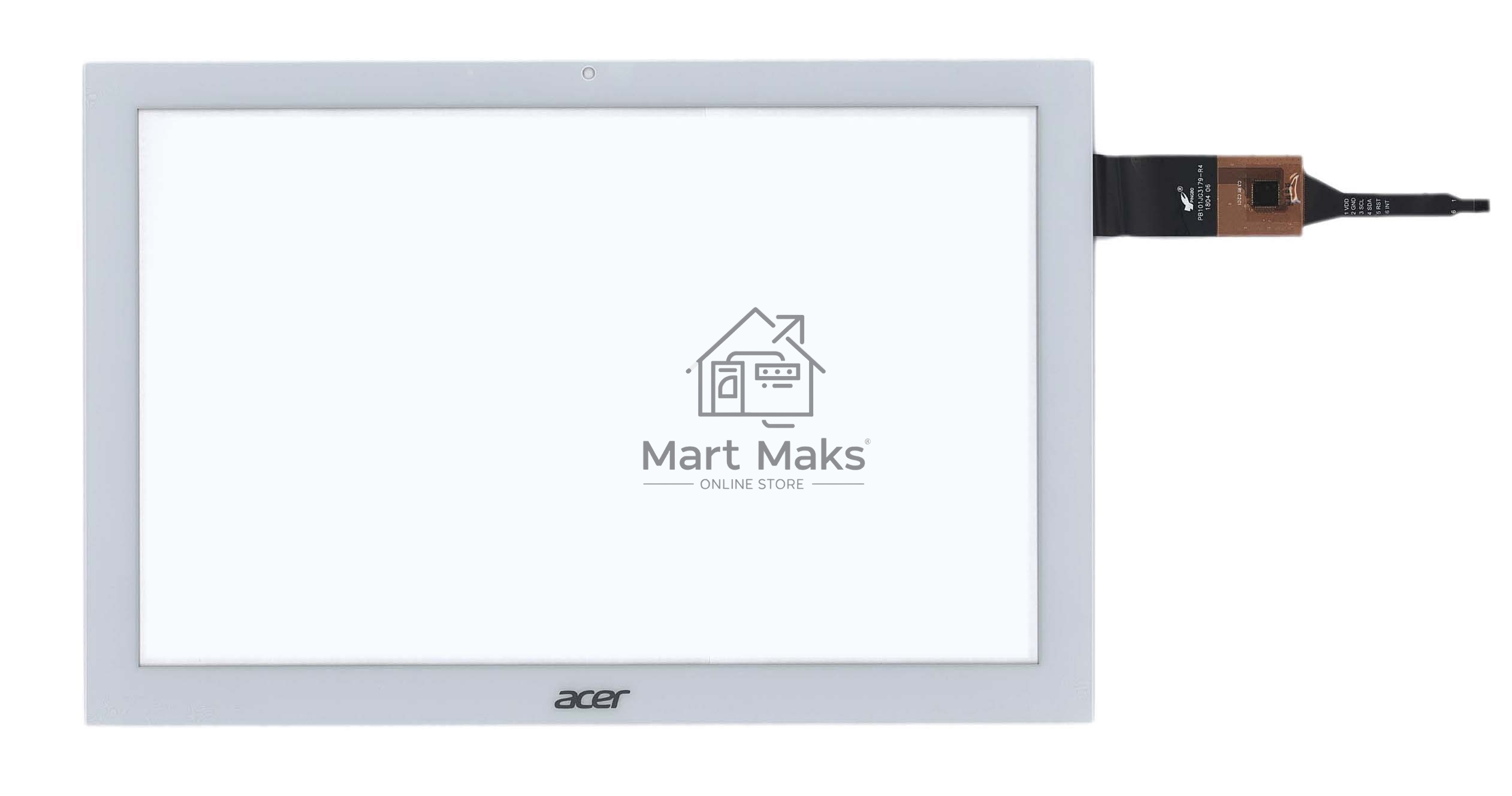 Сенсорное стекло (тачскрин) для Acer Iconia One 10 B3-A40 FHD, белое