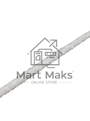 Шнур бельевой полипропиленовый с сердечником, 5 мм L 20 м, белый, HomePalisad