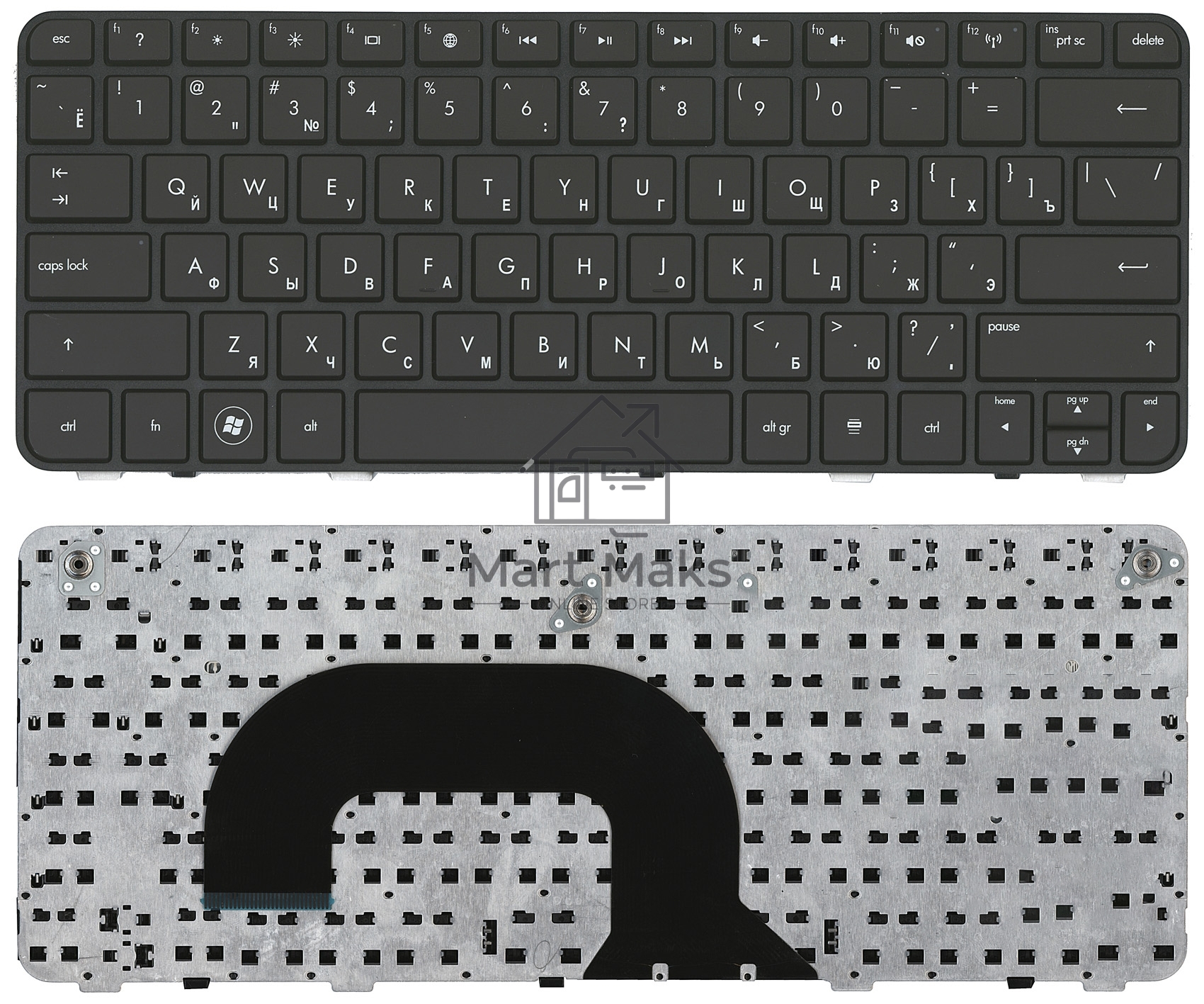 Клавиатура для ноутбука HP Pavilion DM1-3000 DM1-4000 черная