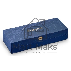 Ручка шариковая Waterman Carene (CWS0293950) Black ST, M, синие чернила, подарочная коробка