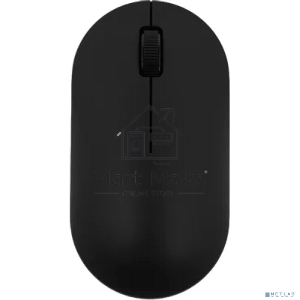 Мышь беспроводная Xiaomi Wireless Mouse Lite 2 черный, 1000 dpi, радиоканал, USB, кнопки - 3