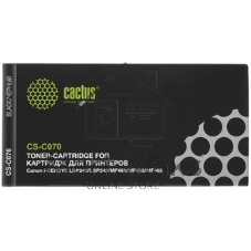 Картридж лазерный Cactus CS-C070 070 черный (3000 стр.) для Canon i-SENSYS LBP243/LBP246/MF461/MF463/MF465