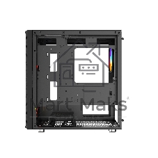 Корпус SAMA S30, Mini-Tower, чёрный, 2 x 140 мм, 1 x 120 мм