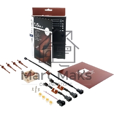 Кулер для корпуса Case Cooler Noctua NF-A4x20 FLX (40x40x20mm, 3-pin, 5.53CFM, 14.9dBA, 5000RPM, Beige/Brown)