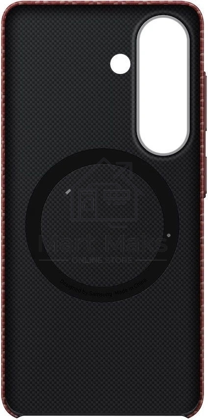 Чехол-накладка Carbon Magnet Case Samsung S26(S942) (EF-KS942SREGRU) Coralred