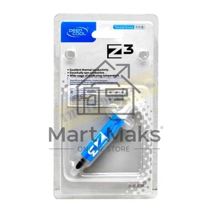Термопаста Deepcool Z3 шприц 1.5гр.