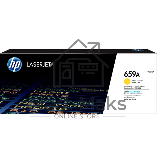 Картридж лазерный HP 659A W2012A желтый для HP LJ M856/M776 (13000стр.)