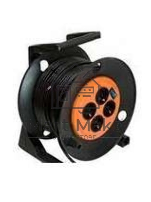 Удлинитель на катушке 4х50м с заземл. 10А IP20 2.2кВт Союз 481S-3409 Удлинитель на катушке 4х50м с заземл. 10А IP20 2.2кВт Союз 481S-3409