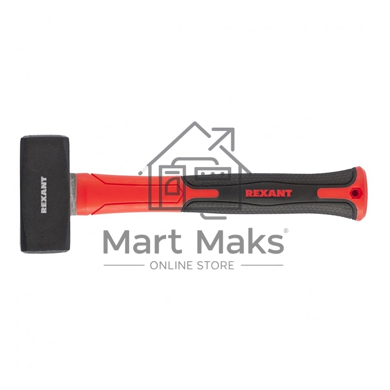 Кувалда Rexant с фибергласовой обрезиненной рукояткой 1500 г