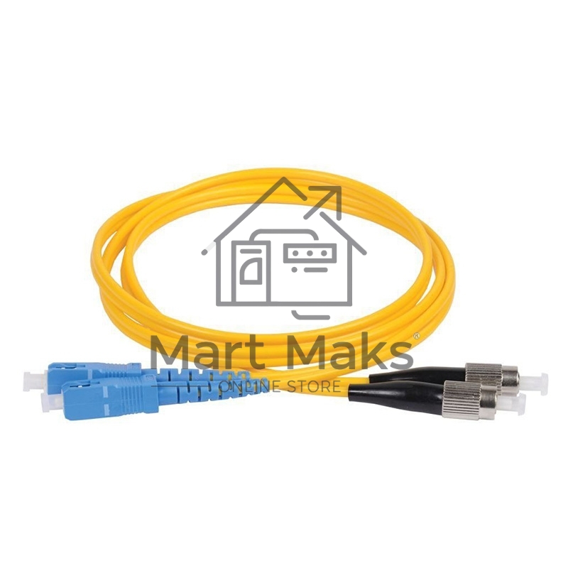 Патч-корд оптический (SM), 9/125 (OS2), SC/UPC-FC/UPC, (Duplex), 3 мм, LSZH, 10 м