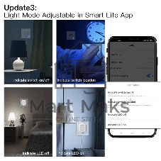 Розетка 1-пост. MOES Smart Socket WK-EU, Wi-Fi, 95-250 В, 16А, встраиваемая IP20, шторки + ЗК, белая