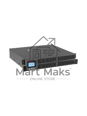 Источник бесперебойного питания ДКС Онлайн серии Small Rackmount, 3000 ВА/2700 Вт, 1/1, 8xIEC C13, EPO, USB, RS-232, RJ45, Rack 2U, 6x9А·ч