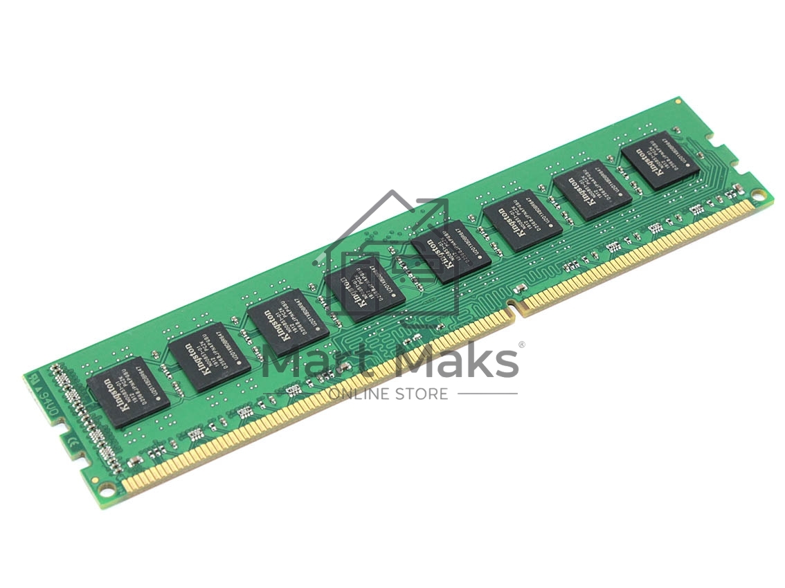 Оперативная память Kingston ValueRAM, DDR3, 4GB (1x4GB), 1600MHz, CL11, DIMM