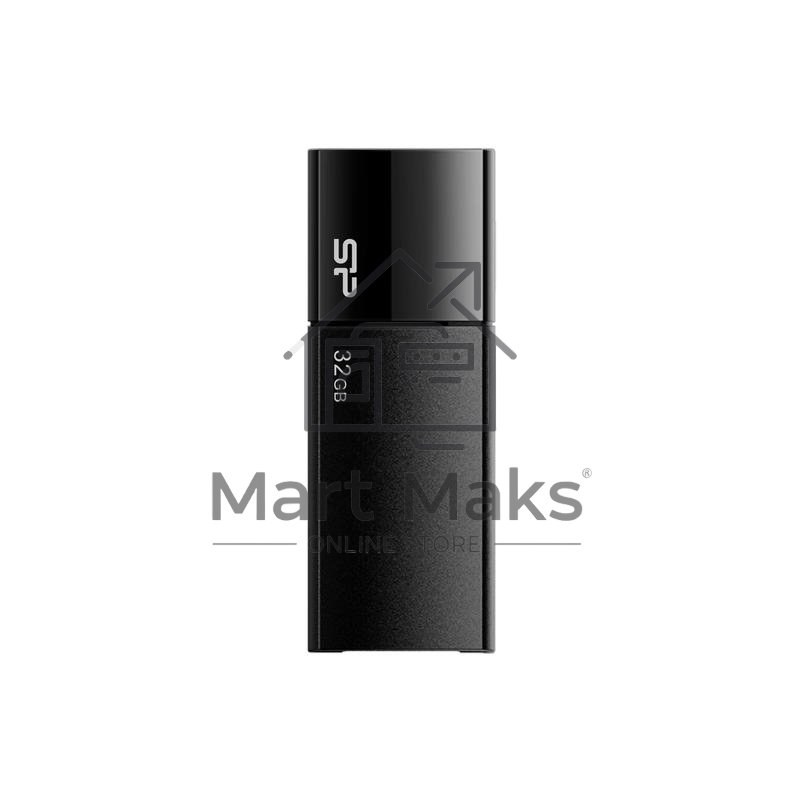 Флешка USB R/W R/W Silicon Power 32Gb Blaze B05 SP032GBUF3B05V1K USB3.0 черный