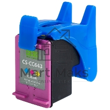 Картридж струйный Cactus CS-CC643 №121 многоцветный (9 мл.) для HP DJ D1663/D2563/D2663/D5563/F2423/F2483/F2493/F4213/F4275/F4283/F4583/PS C4683/C4783