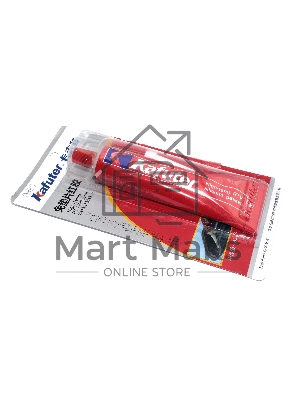 Высокотемпературный силиконовый герметик Kafuter K-383 красный 55 грамм блистер