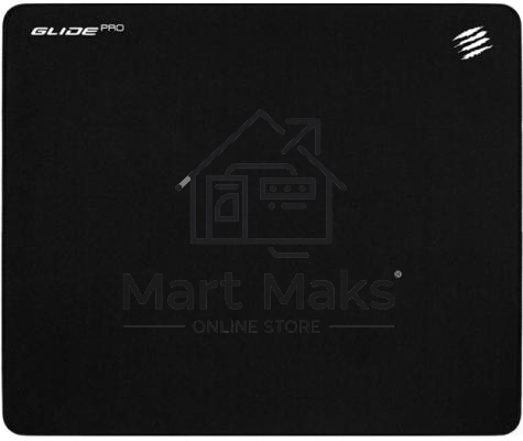 Игровой коврик для мыши Mad Catz G.L.I.D.E. PRO черный (480 x 400 x 4 мм, PORON, водоотталкивающая ткань)