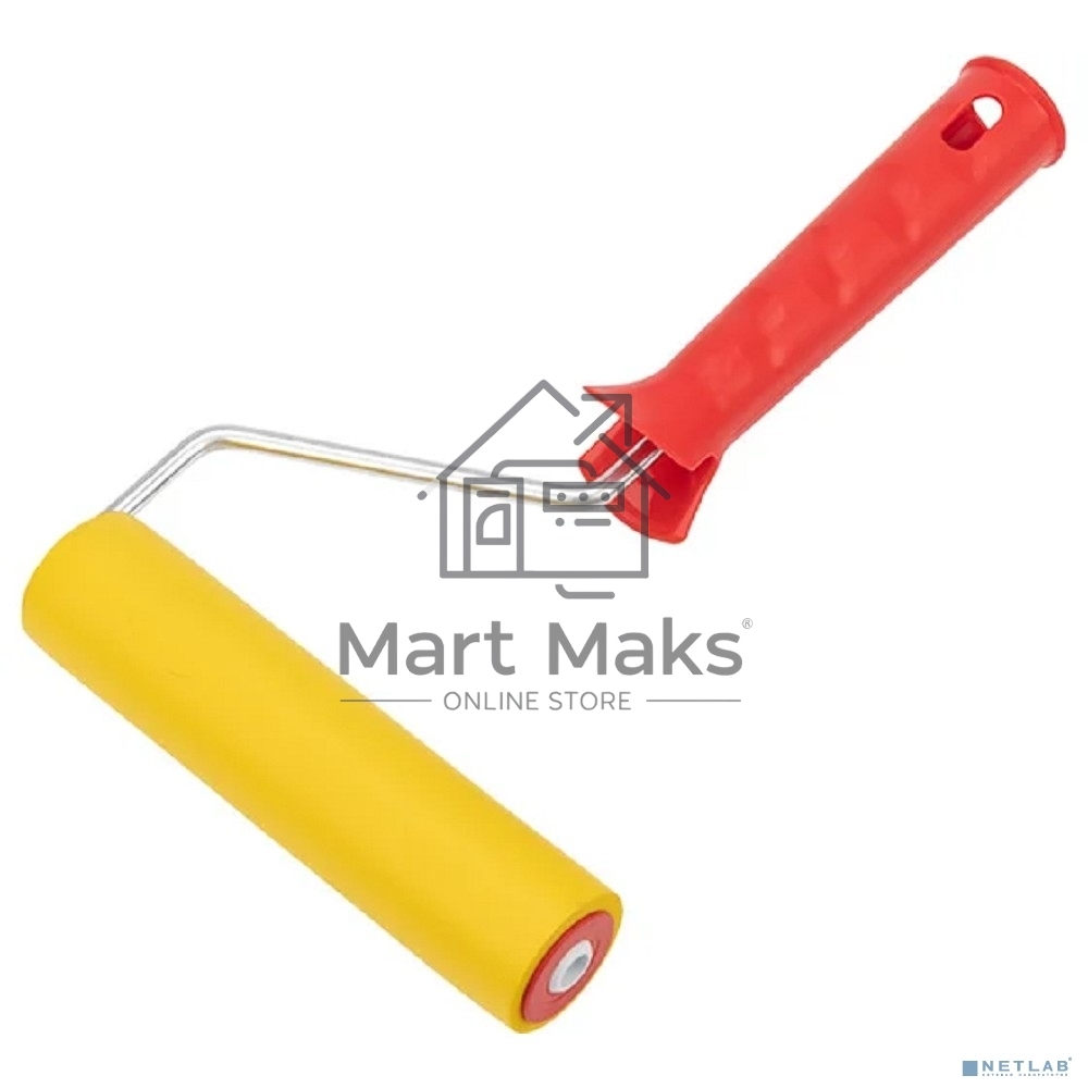 Валик Rexant для прикатки обоев резиновый, ширина ролика 150 мм, ручка 6 мм