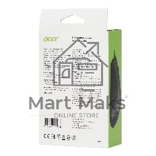 Мышь проводная Acer OMW136 черный, 1200 dpi, USB, кнопки - 3