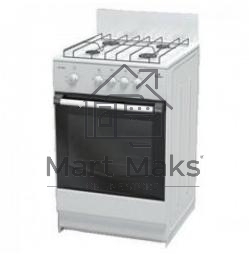 Плита газовая Darina S4 GM 441 101 белый, конфорок 4 шт, духовка 50 л, 50 см x 85 см x 51 см