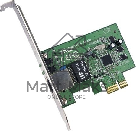 Сетевая карта TP-Link TG-3468 SOHO 32bit Gigabit PCIe, Realtek RTL8168B chipset