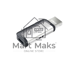 Флешка USB SanDisk DDC2 Ultra Dual (SDDDC2-032G-G46), 128Gb, USB 3.0/USB 3.1 Type C, R/W 150/30, серый/черный
