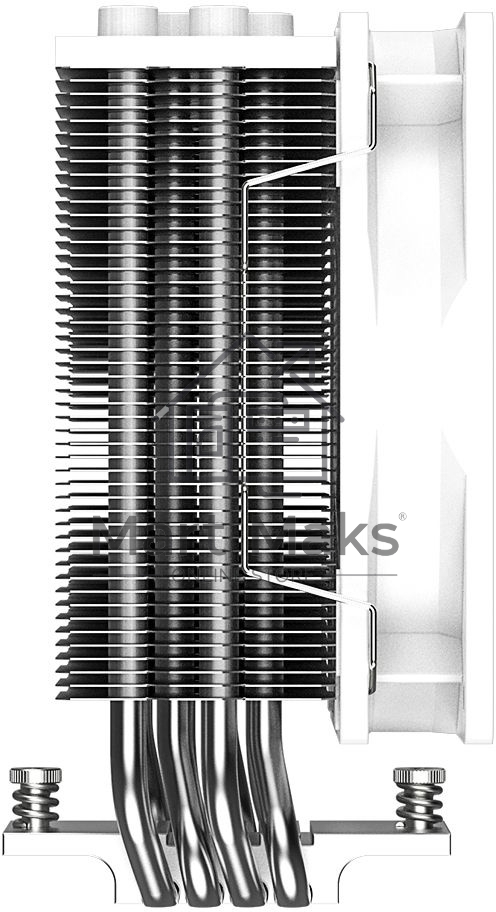 Кулер ID-COOLING SE-214-XT ARGB белый 120мм алюминий+медь 1500rpm 27db 4-pin 180W 150мм