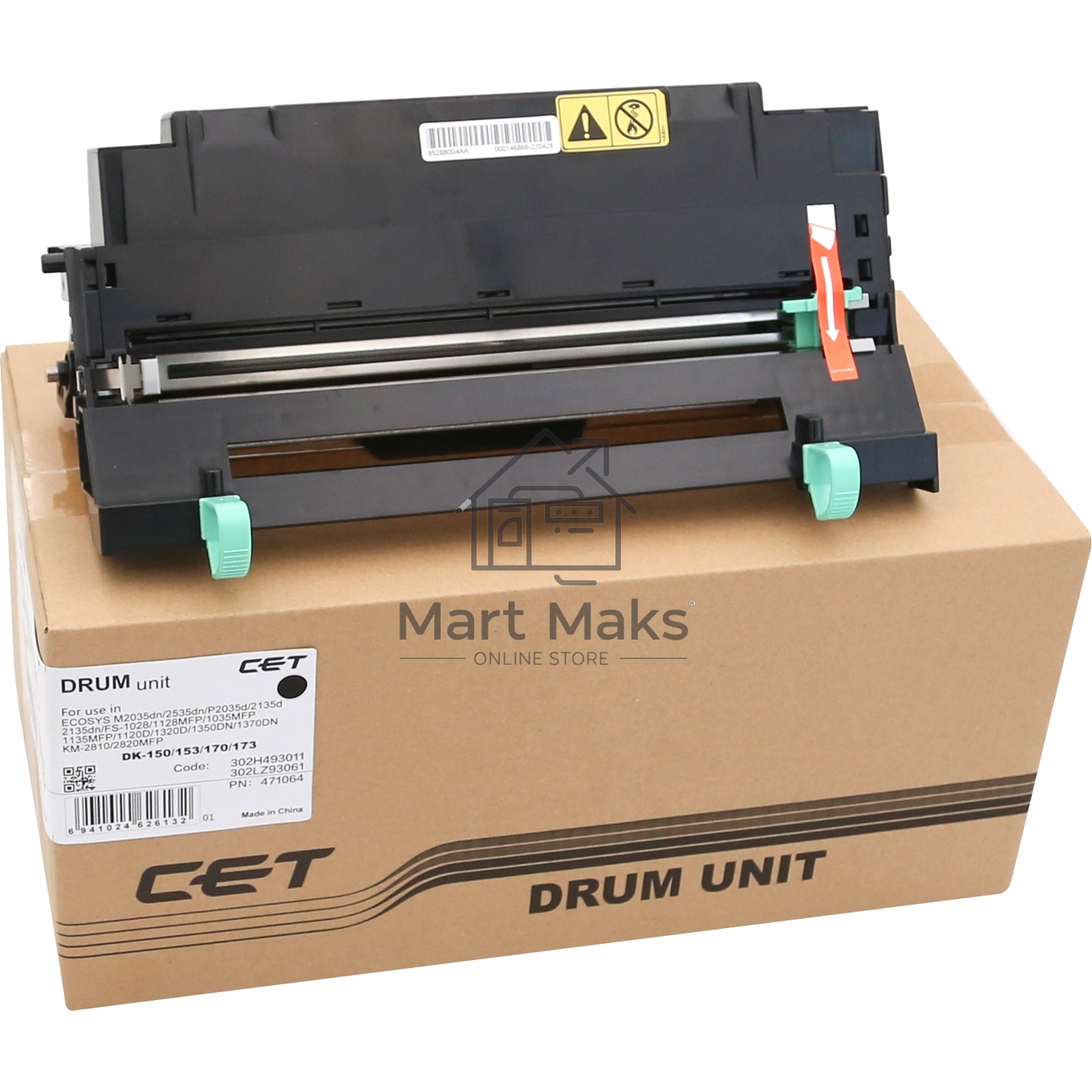 Драм-юнит CET DK-150/170 (CET471064) для ECOSYS M2035DN/P2135d/M2535DN