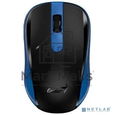 Мышь беспроводная Genius NX-8008S синий, 1200 dpi, радиоканал, USB, кнопки - 3