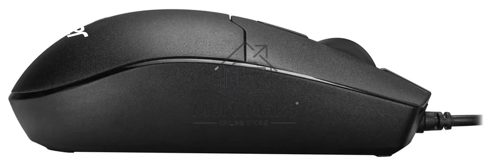 Мышь проводная Acer OMW126 черный, 1200 dpi, USB, кнопки - 3