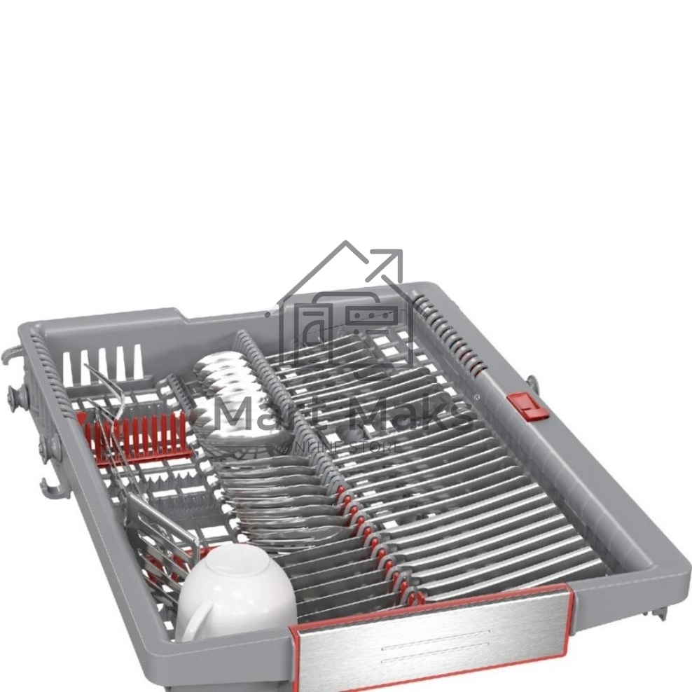 Встраиваемая посудомоечная машина Bosch SPV6ZMX17E, серебристый, 44.8 см, 10 компл., 43 дБ, класс A+++