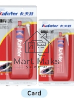 Высокотемпературный силиконовый герметик Kafuter K-383 красный 55 грамм блистер