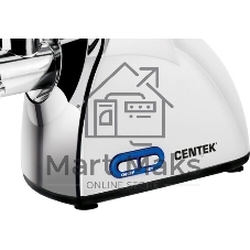 Мясорубка электрическая Centek CT-1603 белый, 2000 Вт, 2.0 кг/мин, реверс, защита от перегрузки, насадки - 4