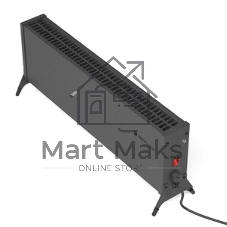 Конвектор электрический Neoclima Nano 1500B черный, 1500 Вт, 20 м2, термостат