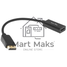 Кабель-переходник DP --> HDMI-F 0.2m, Telecom (TA553)