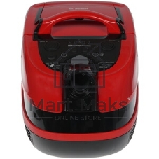 Пылесос Bosch BWD421PET красный, 2100 Вт, уборка влажная/сухая, пылесборник контейнер 5 л