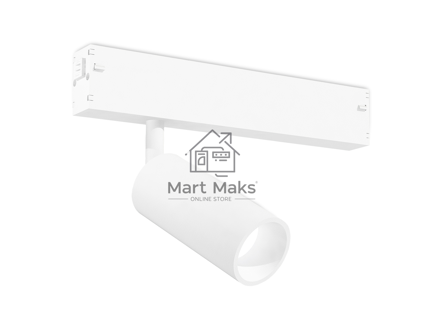 Светильник светодиодный трековый для шинопровода Magnetic Ambrella light GL1605 WH белый IP20 7W 4200K 220V 36° D35*80 (Без ПДУ)
