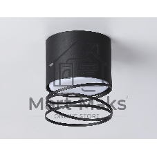 Светильник Ambrella light TN71105 BK черный GX53 max 12W D82*110