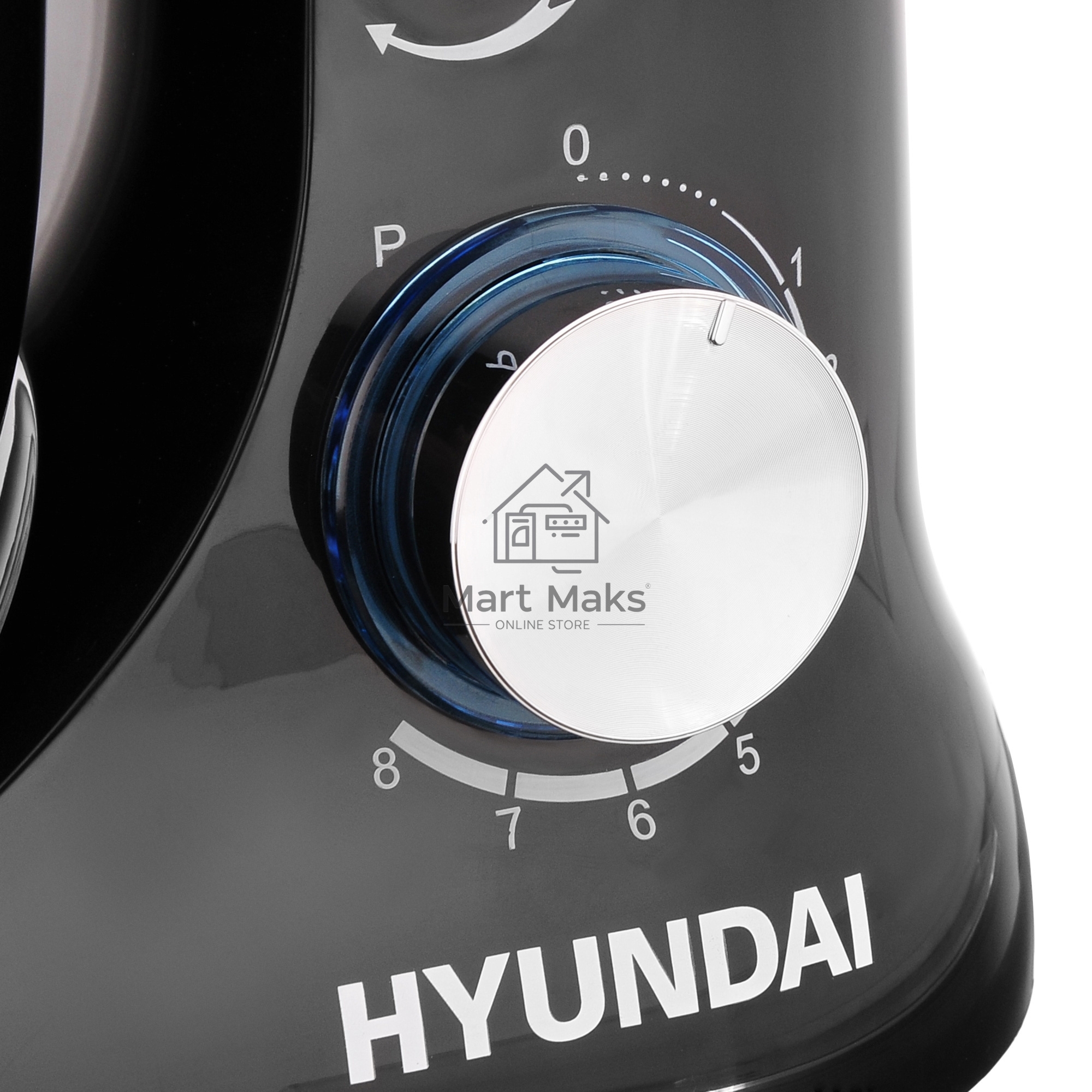 Миксер планетарный Hyundai HYM-S5461 1200Вт черный