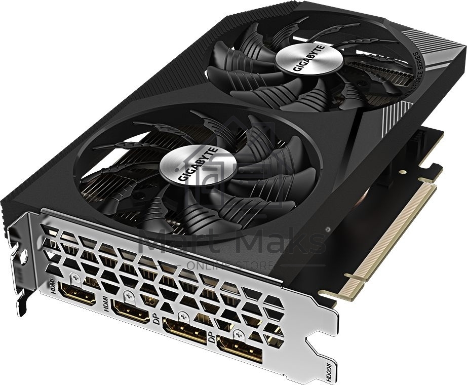 Видеокарта GIGABYTE GV-N3050WF2OCV2-8GD NVIDIA GeForce RTX3050 8Gb GDDR6 128bit 2xHDMI 2xDP