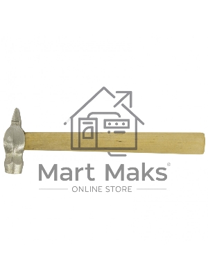 Молоток Россия слесарный,500 г,круглый боек,деревянная ручка 10240