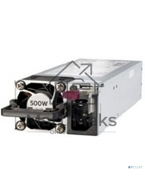 Блок питания серверный HPE 500W Flex Slot Platinum Hot Plug Low Halogen Power Supply Kit с горячей заменой