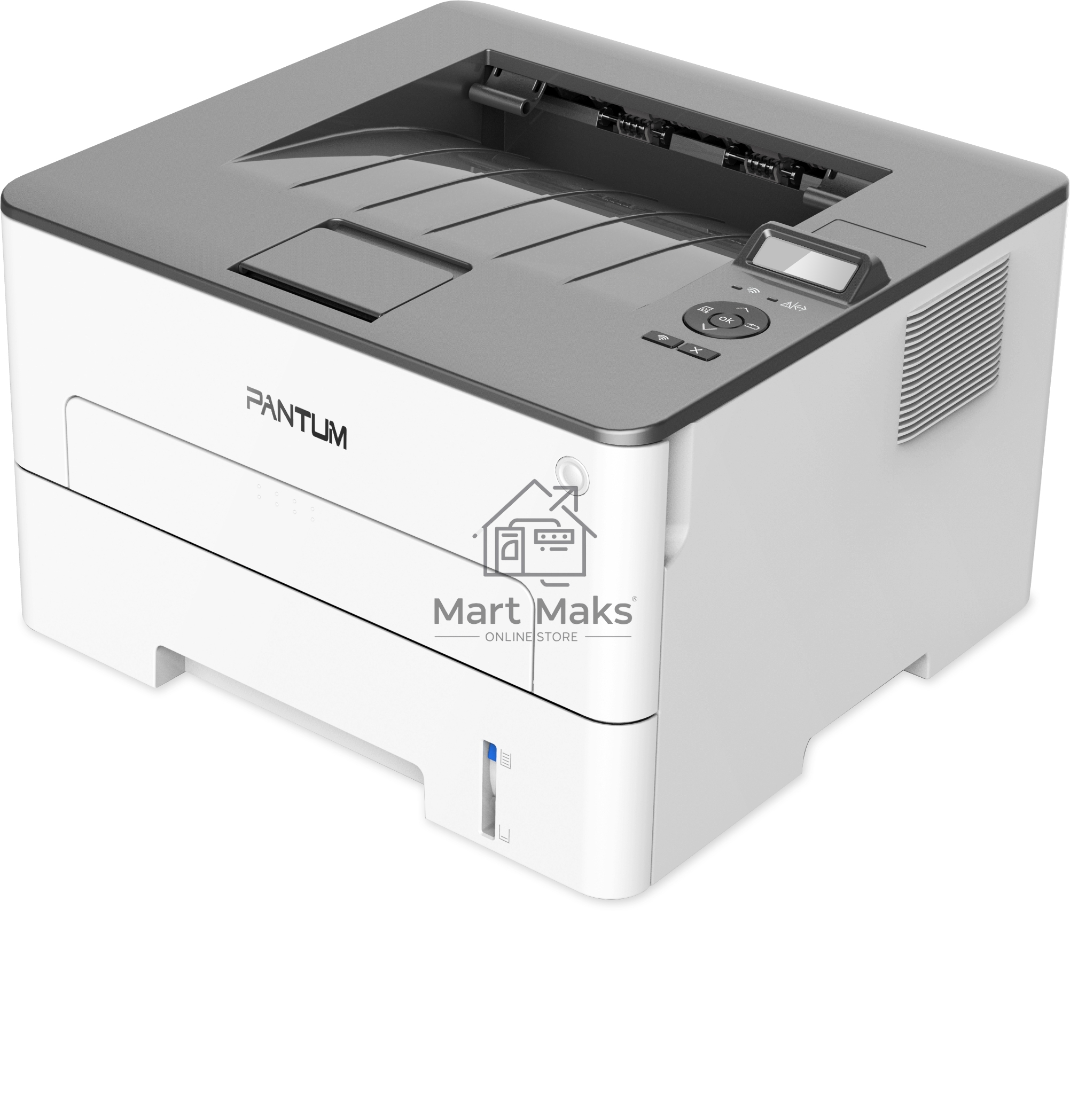 Принтер лазерный Pantum P3010DW, A4, ч/б, печ. до 30 стр/мин., 1200 x 1200 dpi, USB, RJ-45, Wi-Fi, NFC