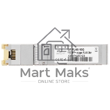 Трансивер FIBO FT-S10-RJ45M(30m) SFP+ модуль RJ45, 10G, 30м, cat 5E (чип Marvell)