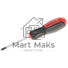 Отвертка Matrix Fusion, PH0 х 80 мм, CrV, 3-х компонентная рукоятка 